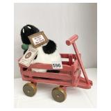 BOYD BEAR WINTER IS FOR THE BIRDS ANIMAL AND WOOD