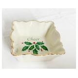 LENOX CHEER SQUARE HOLY DISH NIB