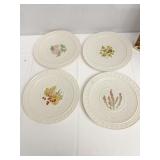 BELLEEK CHRISTMAS PLATES 1984-1987