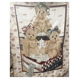 NEW COTTON TEDDY BEAR THEME BLANKET
