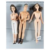 MATTEL 1966 AND 1968 DOLLS