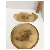 WENDELL AUGUST BRONZE TRAYS