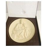 PENSIVE MADONNA COLLECTOR PLATE OB