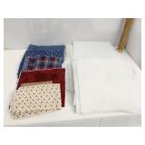 FABRIC PIECES, FELT PIECES IN BIN