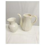 BELLEEK PITCHER NIO TOP