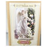 PORCELAIN ANGEL12.5 GRANDEUR NOEL COLLECTOR