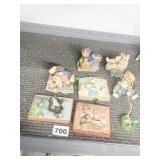 CALICO & OTHER KITTEN FIGURINES