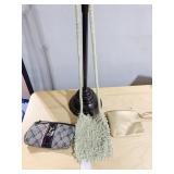 LONG BEADED PURSE AND 2 WRISTLETS