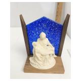 VINTAGE SANTINI MOLDED "PIETA" SCULPTURE WITH