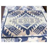 PENDLETON COTTON REVERSABLE QUILT AND 2 PILLOW