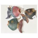 POTTERY HANGING FISH