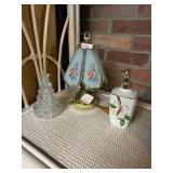 CANDLE HOLDER, GLASS TREE