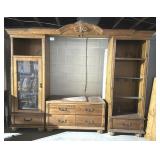 THREE PIECE WALL UNITS ALL COMPONENTS CAN BE USED