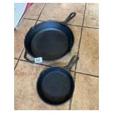 LODGE CAST IRON PANS, 3SK, LET FREEDOM RING