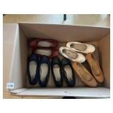 4 AIRS OF LADIES BALLET FLATS AND ONE PAIR OF