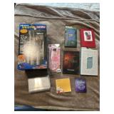 COIN ROLLER MACHINE, JOURNAL, BOOKS, MOISTURE GEL