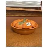 PUMPKIN SHAPED PIE SAFE