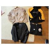 MARK FAUX LEATHER JACKET, SZ XXL, UNIK LEATHER