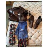 BATH AND BODY WORKS FAUX CROC OVERNIGHT BAG,