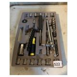 SOCKET SET WITH VARIOUS HEADS