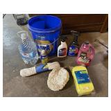 SPONGE AND CAR CLEANING PRODUCTS