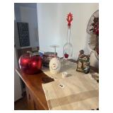 BEAR BANK, APPLE BOTTLE WITH STOPPER, CERAMIC