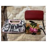 STONE MOUNTAIN RED LEATHER WALLET, FASHION