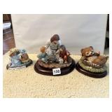 HOMECO THE FISHERMAN FIGURINE, BROKEN PIECE,
