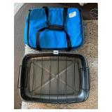 PYREX INSULATED TOTE BAG AND ROASTER WITH RACK