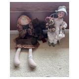 BOYDï¿½S BEARS MOOSE, PLUSH ANGEL DOLL, GOOD KRUGER