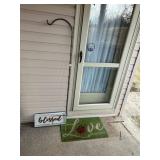 BLESSED SIGN, SHEPARDS HOOK, LADY BUG DOOR MAT