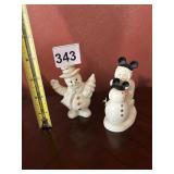 LENOX SNOWMAN AND SNOW BABIES BE LIKE MICKEY TOO