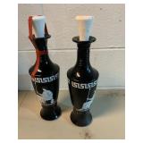 TWO BEAM DECANTERS