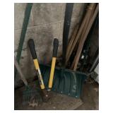 EASY CUT TRIMMERS LANDSCAPING RAKE SHOVEL SUPPORT
