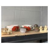 MUGS AND FIGURINES