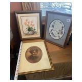 3 DECORATIVE WALL ART PIECES