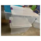 STERLITE 66 QUART CLEARVIEW LATCH 2 STORAGE