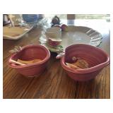 THE MAIN LINE APPLE CHIP AND DIP PLATTER AND