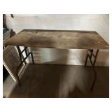 SMALL 4 FOOT FOLDING TABLE
