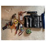 TOOLS, FURNITURE MARKERS, FLASHLIGHT