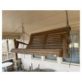 SOLID WOOD BEAUTIFUL PORCH SWING
