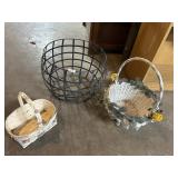 WIRE BASKET, HANDLE BASKETS