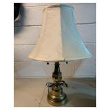 DUAL POLE CHAIN LAMP ANTIQUE BRASS FINISH 33