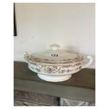 MADE IN THE USA COVERED DOUBLE HANDLE TUREEN