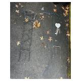 IRON HOSE REEL STAKE, WELCOME SHEPARDS HOOK,