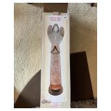 CRACKER BARREL ACRYLIC ANGEL WATER LAMP WITH OB
