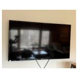 60" SAMSUNG TV WITH REMOTE, WALL MOUNT NOT