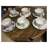 ROYAL ALBERT SHAMROCK CUP AND SAUCER AND OTHERS