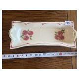 SIGNED STONEWARE SERVING TRAY