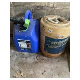 TWO KEROSENE CANS